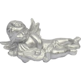 Komplet 3 Srebrnych Aniołów do Zawieszenia o Wysokości 9 cm