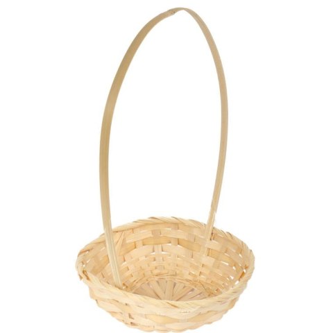 Koszyk wielkanocny do święconki lub dekoracji świątecznej Wielkość: fi 25 cm, WYS 40 CM
