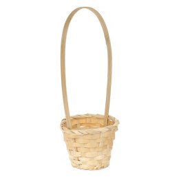 Koszyk wielkanocny naturalny do święconki fi12 cm WYS 31 CM