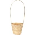 Koszyk wielkanocny naturalny do święconki fi19 cm WYS 55 CM