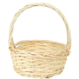Koszyk wielkanocny naturalny do święconki fi21 cm WYS 24CM