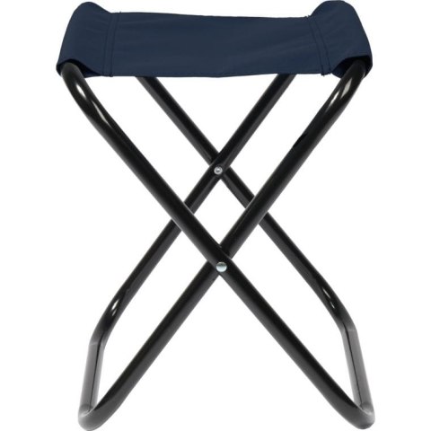 Krzesło turystyczne taboret składany granatowy