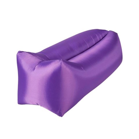 Łóżko na powietrze fioletowe