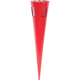 Pochodnia zapachowa Citronella w metalowej obudowie - kolor czerwony