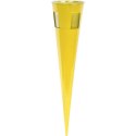 Pochodnia zapachowa antyowadza Citronella - żółta, metalowa