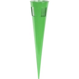 Pochodnia zapachowa z citronellą - Metalowa, zielona, 36cm, do użytku na zewnątrz