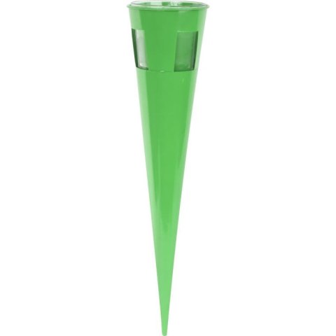 Pochodnia zapachowa z citronellą - Metalowa, zielona, 36cm, do użytku na zewnątrz