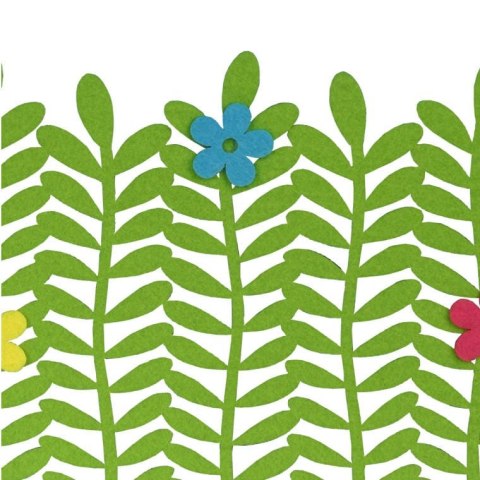 Podkładka deserowa wiosenna zielona 41x30 cm