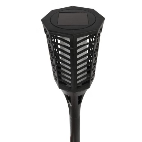 Prosta w Użyciu Lampa Solarna Goliata w Kolorze Czarnym, Odporna na Warunki Atmosferyczne