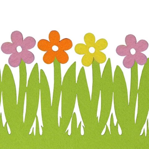 Serweta Filcowa Wielkanocna 41x30 cm - Zielony Podkładek Deserowy Wielokrotnego Użytku