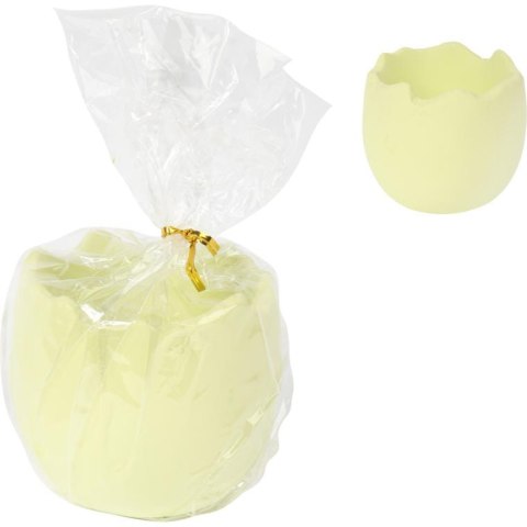 Skorupka ceramiczna pojemnik na rzeżuchę zielona 8 cm