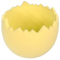 Skorupka ceramiczna pojemnik na rzeżuchę żółta 11 cm
