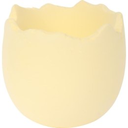 Skorupka ceramiczna pojemnik na rzeżuchę żółta 8 cm