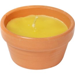 Świece antykomarowe w ceramice, komplet 2 szt. 7,5cm x 4cm