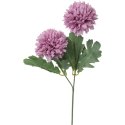 Sztuczna Gałązka Podwójnego Czosnku w Kolorze Fioletowym