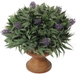 Sztuczna Lawenda w Ceramicznym Doniczce - Dekoracja w Stylu Prowansalskim