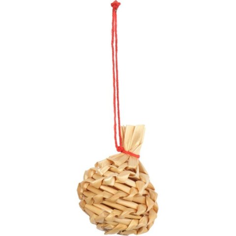 Zestaw 30 Ręcznie Wykonanych Słomianych Ozdób Świątecznych