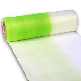 Zielona Organza Wiosenna do Dekoracji i Kompozycji Kwiatowych 2.7m