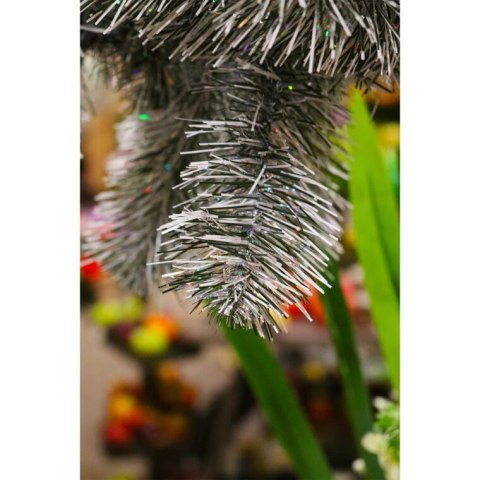 Zielono-Biała Girlanda Świerkowa GOLIAT GLM-10 HOLO o Długości 270 cm, Wyprodukowana w Polsce