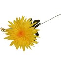 Żółty Sztuczny Kwiat Aster o Wysokości 55 cm