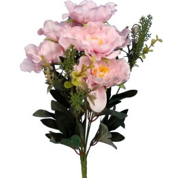 BUKIET 11 GAŁĄZEK Z 6 PIWONIAMI KOLOR JASNO RÓŻOWY