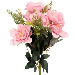 BUKIET 11 GAŁĄZEK Z 6 PIWONIAMI KOLOR RÓŻOWY