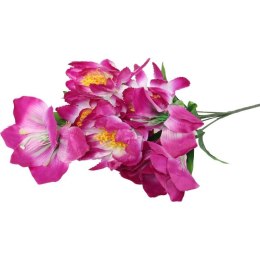 BUKIET 9 KWIATÓW MIX LILIA -AMARYLIS KOLOR FIOLETOWY