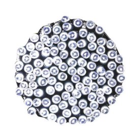 Biała Kurtyna Świetlna z 100 LED, Zewnętrzna, Łączalna, Odporna na Warunki Atmosferyczne, IP44