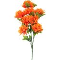 Bukiet 10 chryzantem w kolorze pomarańczowym