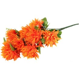 Bukiet 10 chryzantem w kolorze pomarańczowym