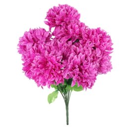 Bukiet 10 dużych chryzantem w kolorze fioletowym