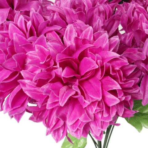 Bukiet 10 dużych chryzantem w kolorze fioletowym