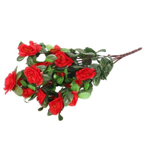 Bukiet 5 gałązek z drobnymi kwiatami róży kolor czerwony