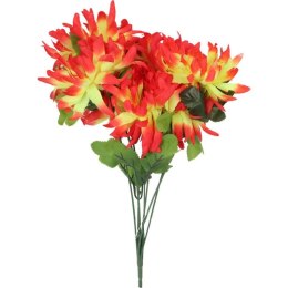 Bukiet 7 chryzantem strzępiastych 40 cm kolor pomarańczowy