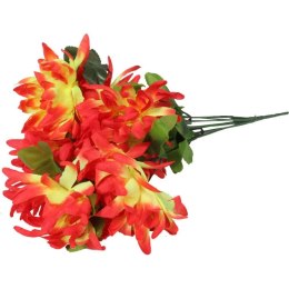 Bukiet 7 chryzantem strzępiastych 50 cm kolor pomarańczowy