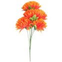Bukiet 7 chryzantem strzępiastych w kolorze pomarańczowym