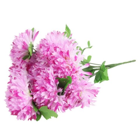 Bukiet 9 chryzantem strzępiastych w kolorze fioletowym