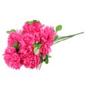 Bukiet Różowych Sztucznych Chryzantem Strzępiastych - Dekoracja na Wszystkich Świętych