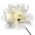Chryzantema Sztuczna Pojedyncza Biała 35 cm do Dekoracji Miejsca Pamięci