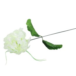 Chryzantema sztuczna biała 45 cm - dekoracja na Wszystkich Świętych