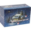 Dekoracja Świetlna na Zewnątrz 100 LED Sople Czerwone z Dodatkowym Gniazdem IP44