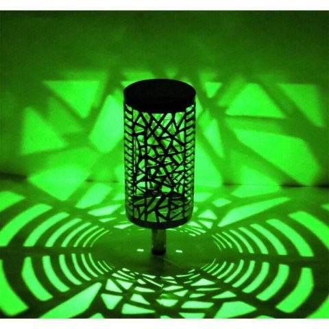 Dekoracyjna Lampa Ogrodowa na Energii Słonecznej z Akumulatorem i Czujnikiem Zmierzchu