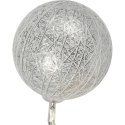Dekoracyjne Białe Lampki LED w Bawełnianych Kulach 10 szt. - Cotton Balls, na baterie