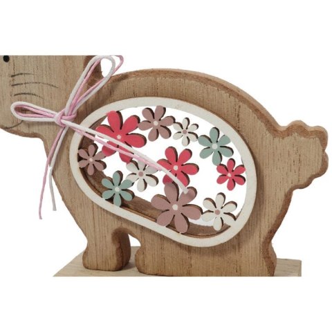 FIGURKA dekoracyjna 13cm ozdoba ZAJĄC drewno