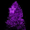Fioletowe Lampki Choinkowe LED - 240 sztuk z Programatorem, Do Użytku Wewnętrznego i Zewnętrznego, Standardy EU, Energooszczędne