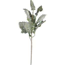 Gałązka Sztucznych Omszałych Liści 45 cm zielona