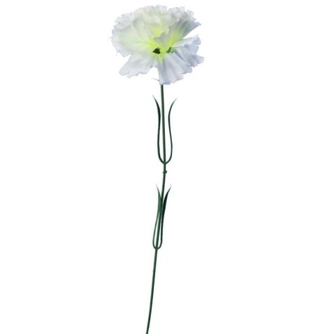 Goździk pojedynka w kolorze białym 46 cm