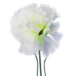 Goździk pojedynka w kolorze białym 46 cm