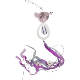 KURA Z JAJKIEM ZAWIESZKA DREWNIANA WIELKANOC