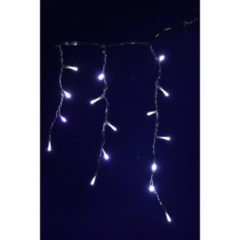 Kurtyna świetlna LED 100 lampek, Biały Zimny, Energooszczędna, do Użytku Domowego i Profesjonalnego